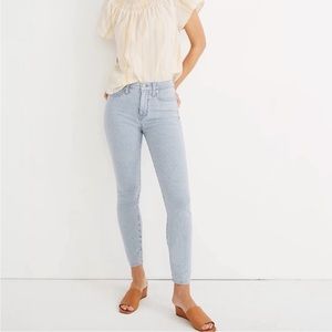 Madewell high rise skinny, Piper stripe, 28